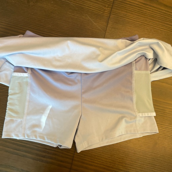 NWT Madewell tennis skirt / skort “MWL Flex Fitness Skirt- dusty orchid - L - Picture 3 of 5